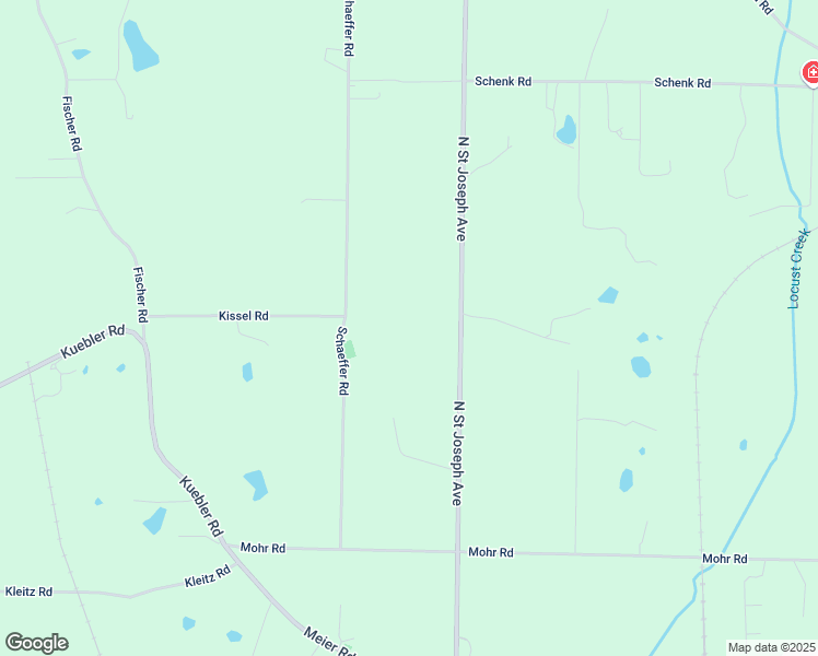 map of restaurants, bars, coffee shops, grocery stores, and more near 8646 North Saint Joseph Avenue in Evansville