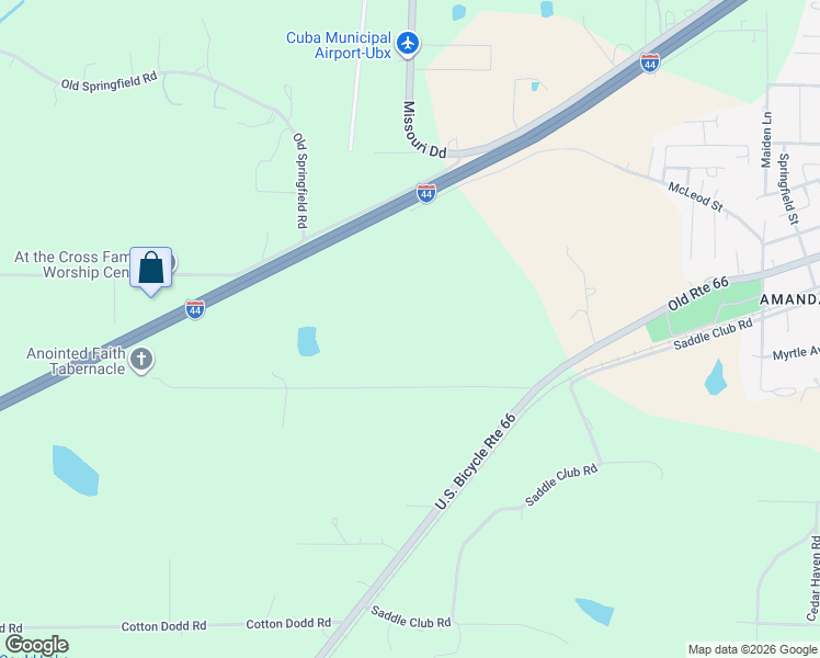 map of restaurants, bars, coffee shops, grocery stores, and more near Holly Lane in Cuba