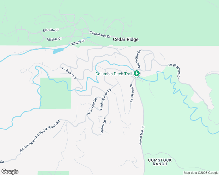 map of restaurants, bars, coffee shops, grocery stores, and more near 24031 Hitching Post Road in Sonora