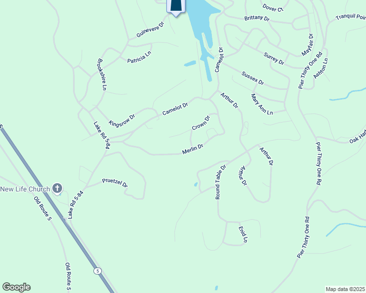 map of restaurants, bars, coffee shops, grocery stores, and more near 156 Merlin Drive in Camdenton