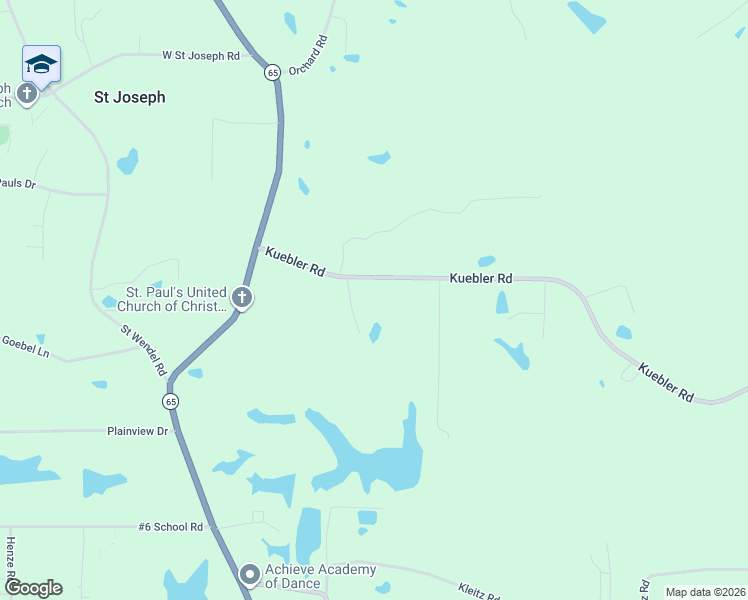 map of restaurants, bars, coffee shops, grocery stores, and more near 4810 Kuebler Road in Evansville