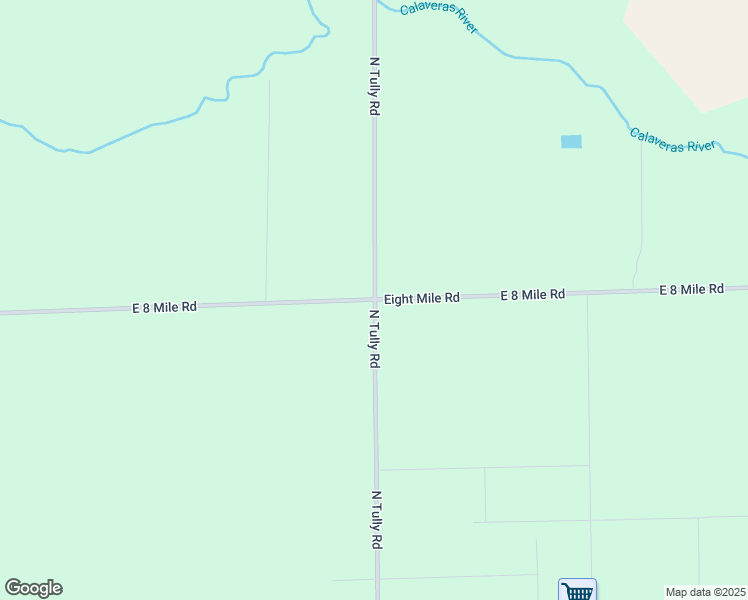 map of restaurants, bars, coffee shops, grocery stores, and more near East 8 Mile Road & North Tully Road in Linden
