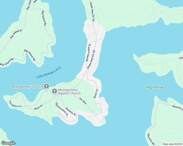 map of restaurants, bars, coffee shops, grocery stores, and more near 2-238 Boot Circle in Camdenton