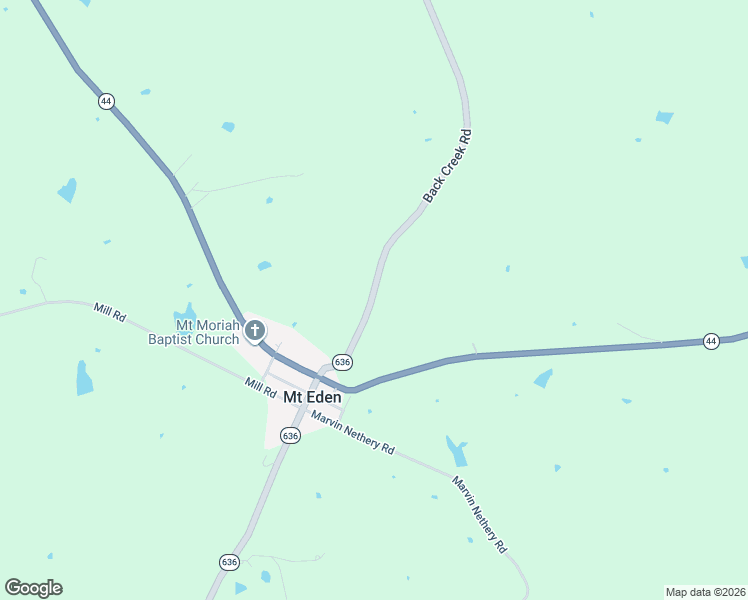 map of restaurants, bars, coffee shops, grocery stores, and more near 648 Back Creek Road in Mount Eden
