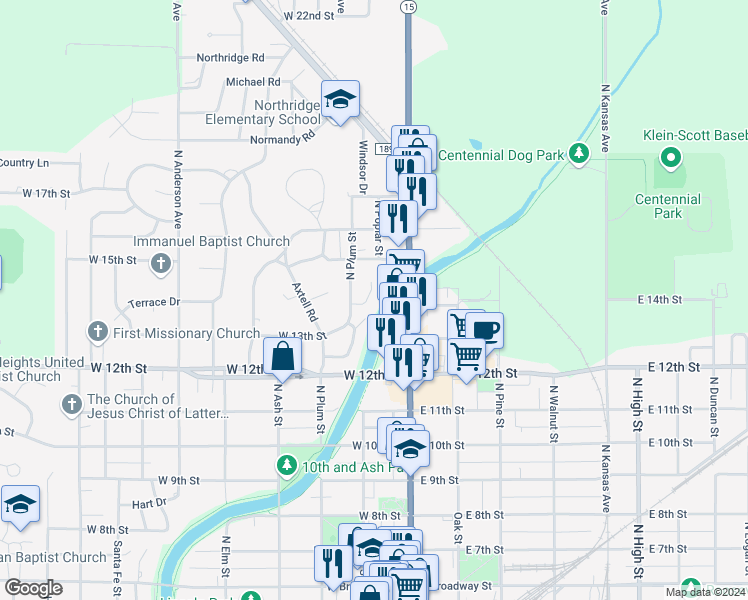 map of restaurants, bars, coffee shops, grocery stores, and more near 8 Plum Court in Newton