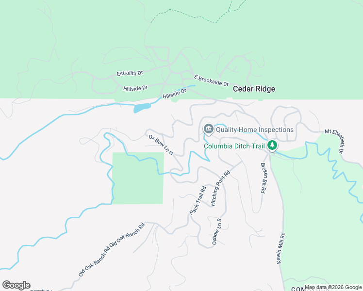 map of restaurants, bars, coffee shops, grocery stores, and more near 24169 Awahanee Road in Sonora