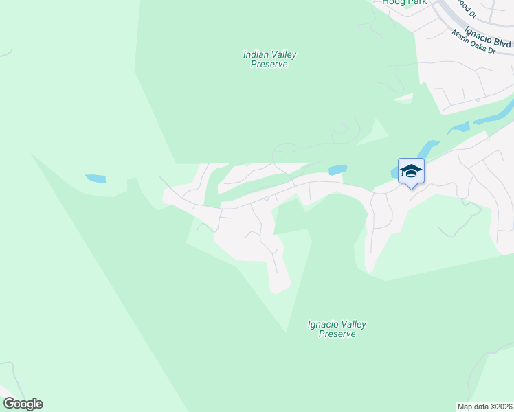 map of restaurants, bars, coffee shops, grocery stores, and more near 548 Fairway Drive in Novato