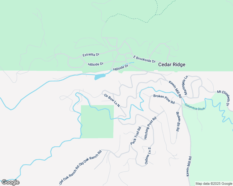 map of restaurants, bars, coffee shops, grocery stores, and more near 24238 Oxbow Lane North in Sonora