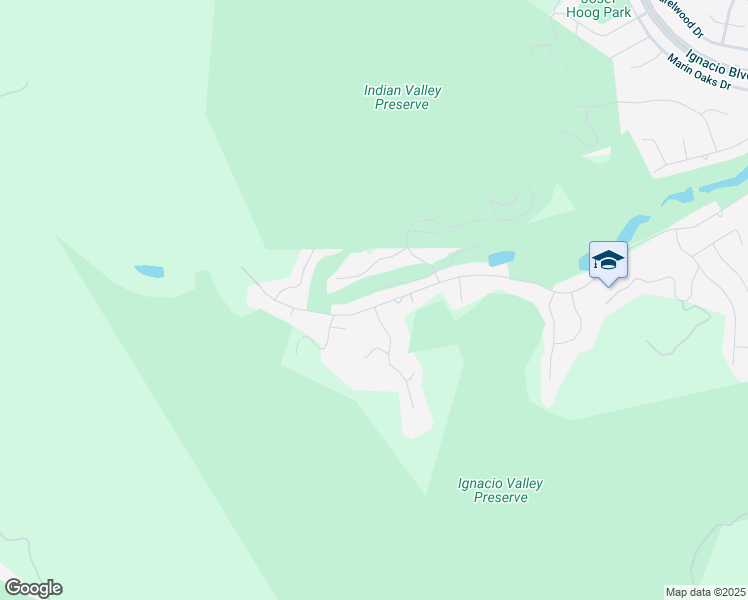 map of restaurants, bars, coffee shops, grocery stores, and more near 548 Fairway Drive in Novato
