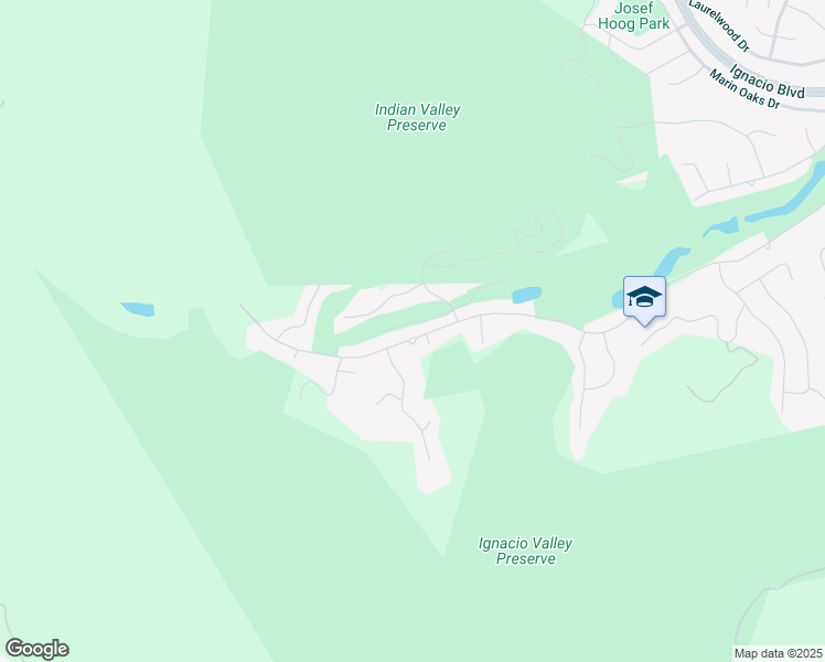 map of restaurants, bars, coffee shops, grocery stores, and more near 530 Fairway Drive in Novato