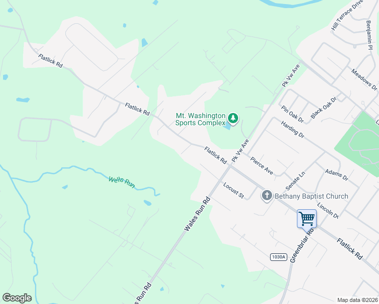 map of restaurants, bars, coffee shops, grocery stores, and more near 149 Whitehouse Road in Mount Washington