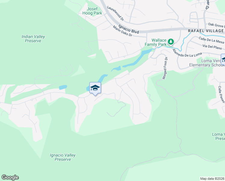 map of restaurants, bars, coffee shops, grocery stores, and more near 6 Carnoustie Drive in Novato
