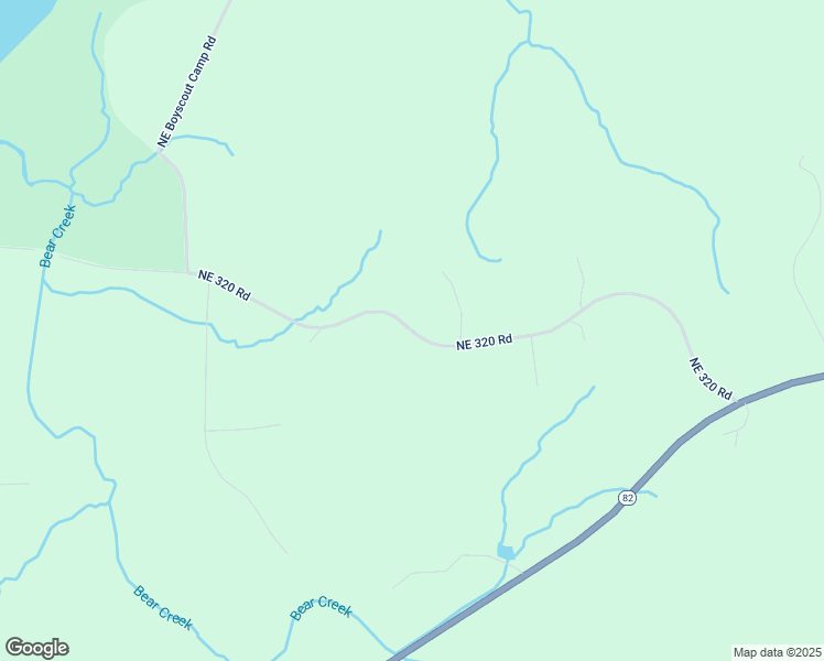 map of restaurants, bars, coffee shops, grocery stores, and more near NE 320 Rd in Osceola