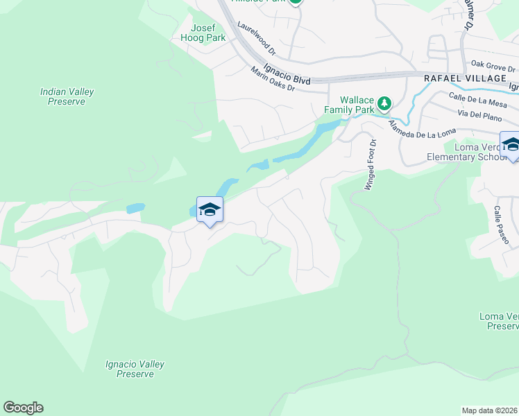 map of restaurants, bars, coffee shops, grocery stores, and more near 10 Carnoustie Drive in Novato