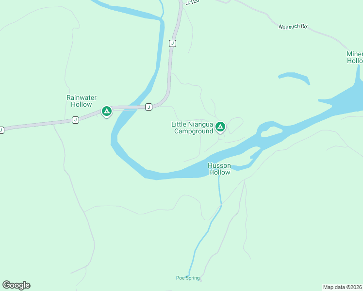 map of restaurants, bars, coffee shops, grocery stores, and more near 270 Foggy Bottom Road in Roach