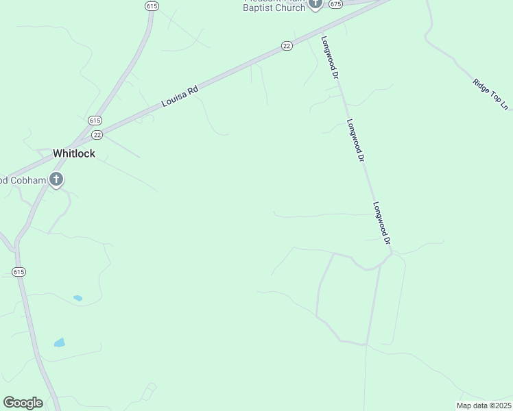 map of restaurants, bars, coffee shops, grocery stores, and more near 644 Longwood Drive in Gordonsville