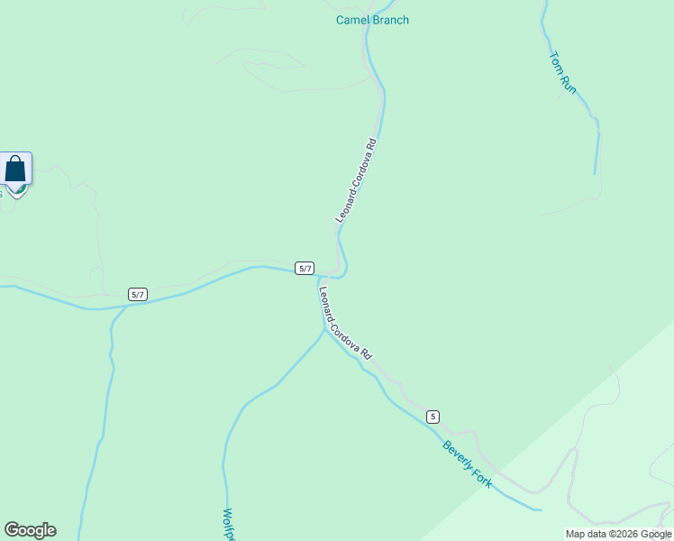 map of restaurants, bars, coffee shops, grocery stores, and more near 7720 Cordova Road in Renick