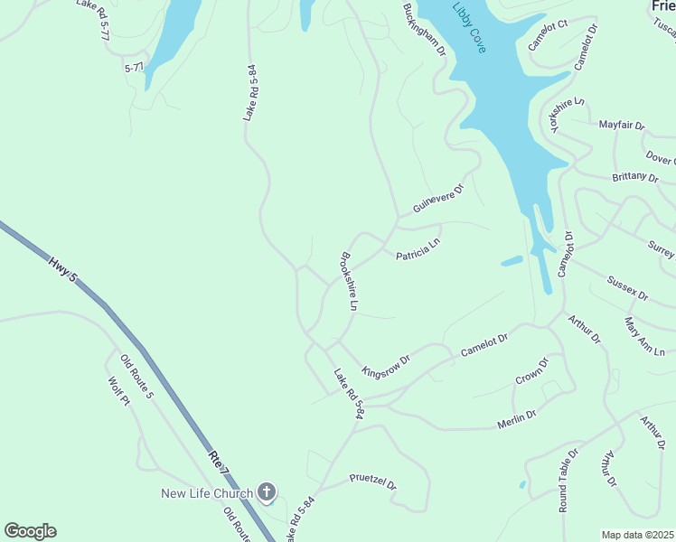 map of restaurants, bars, coffee shops, grocery stores, and more near 77-83 Buckingham Drive in Camdenton