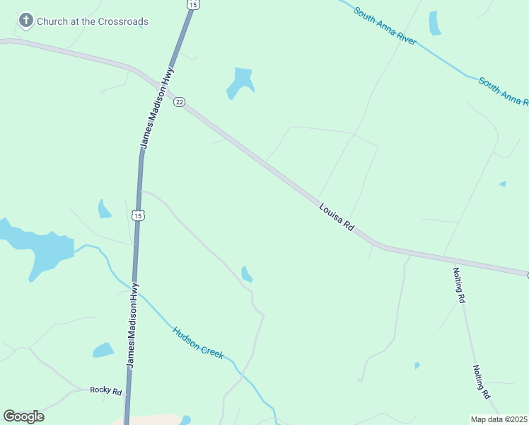 map of restaurants, bars, coffee shops, grocery stores, and more near 11539 Virginia 22 in Gordonsville