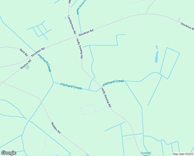 map of restaurants, bars, coffee shops, grocery stores, and more near 2020 Holly Swamp Road in Pocomoke City