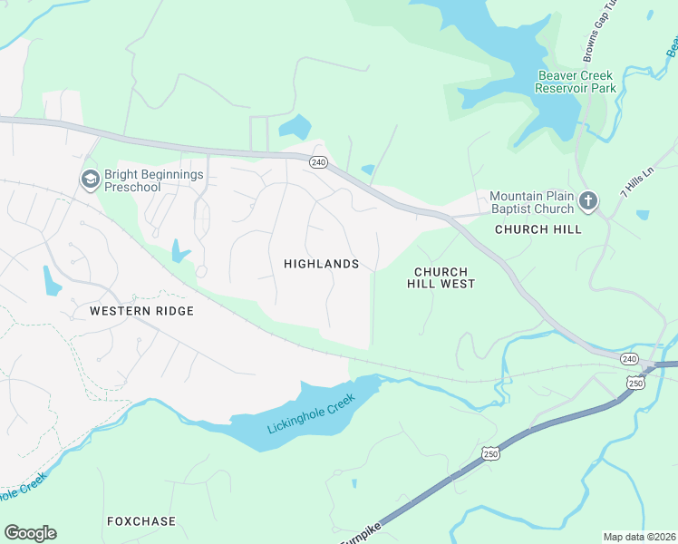 map of restaurants, bars, coffee shops, grocery stores, and more near 1045 Amber Ridge Road in Charlottesville