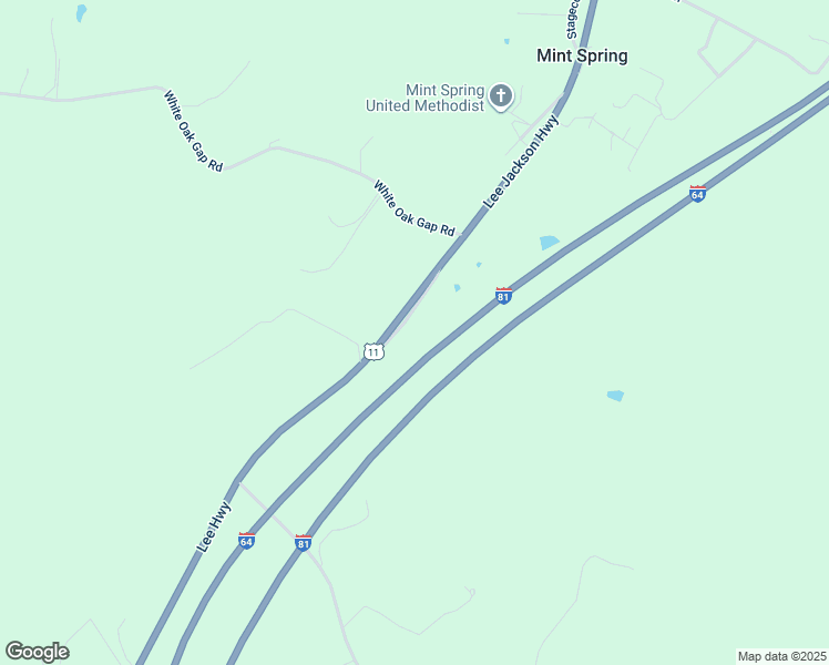 map of restaurants, bars, coffee shops, grocery stores, and more near 58 Avenue of Trees in Staunton