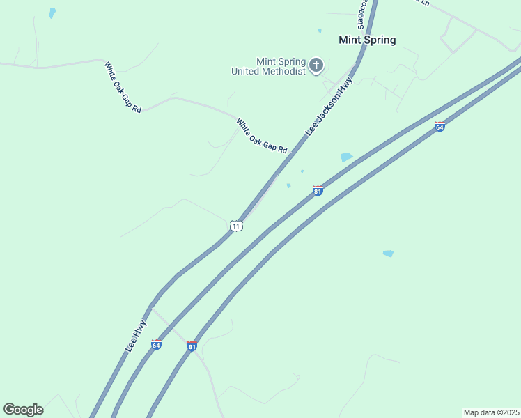 map of restaurants, bars, coffee shops, grocery stores, and more near 58 Avenue of Trees in Staunton