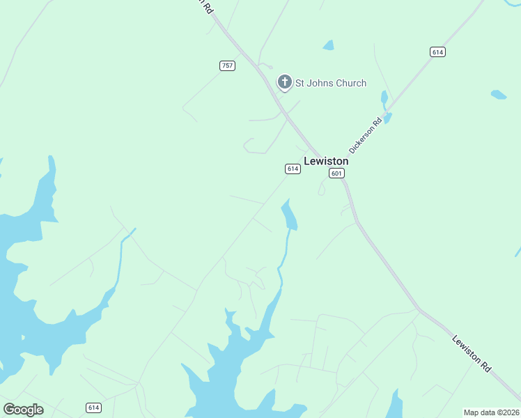 map of restaurants, bars, coffee shops, grocery stores, and more near County Road 614 in Bumpass