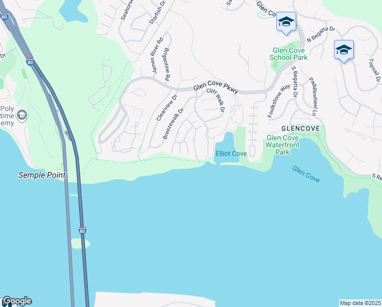 map of restaurants, bars, coffee shops, grocery stores, and more near 611 Sea Ranch Court in Vallejo