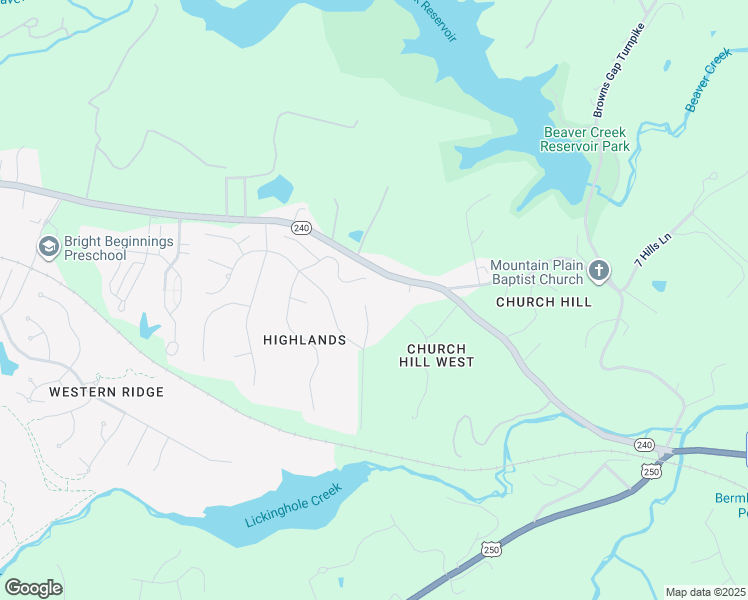 map of restaurants, bars, coffee shops, grocery stores, and more near 1313 Gate Post Lane in Charlottesville