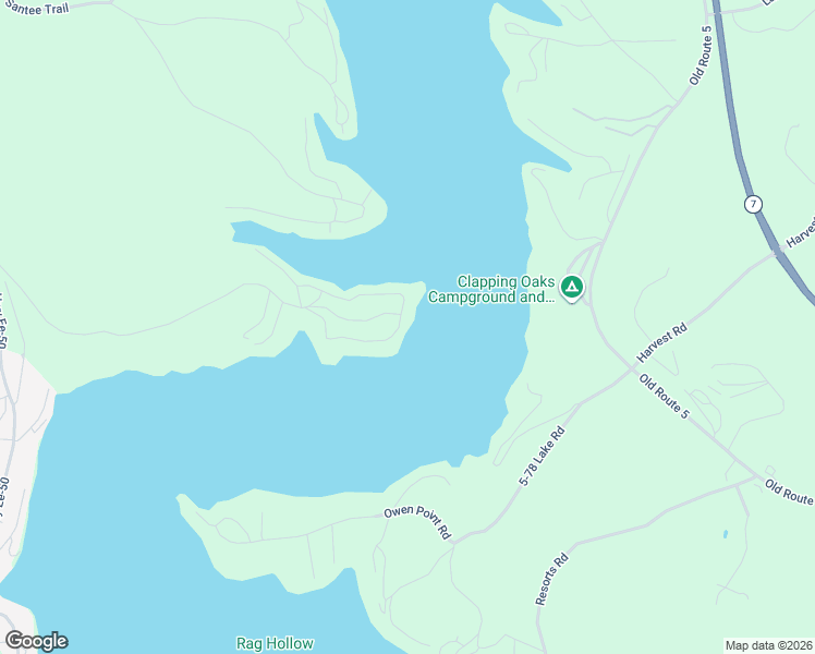 map of restaurants, bars, coffee shops, grocery stores, and more near 800-1198 Genes Point Road in Camdenton