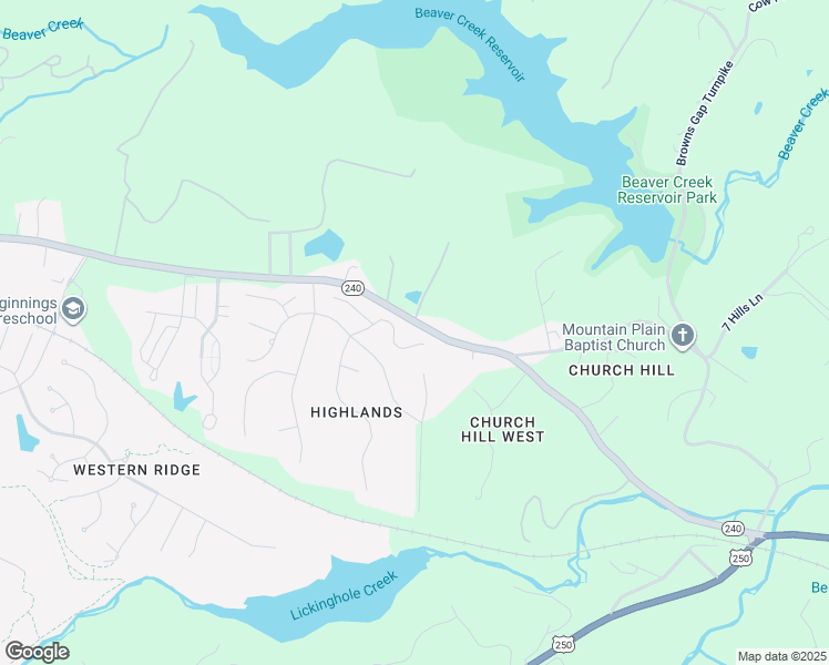 map of restaurants, bars, coffee shops, grocery stores, and more near 1365 Amber Ridge Road in Charlottesville