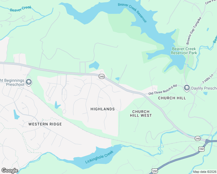 map of restaurants, bars, coffee shops, grocery stores, and more near 1236 Amber Ridge Road in Charlottesville