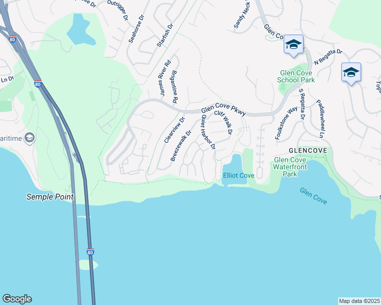 map of restaurants, bars, coffee shops, grocery stores, and more near 421 Stinson Street in Vallejo