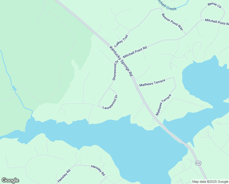 map of restaurants, bars, coffee shops, grocery stores, and more near 60 Laurelwood Drive in Mineral