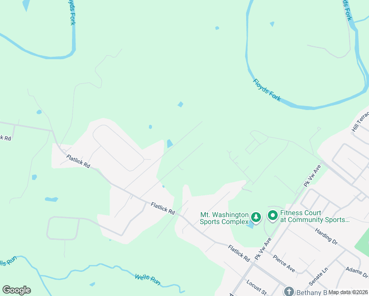 map of restaurants, bars, coffee shops, grocery stores, and more near 390 Laverne Court in Mount Washington