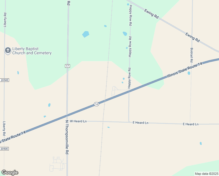 map of restaurants, bars, coffee shops, grocery stores, and more near 21795 Illinois 14 in Macedonia