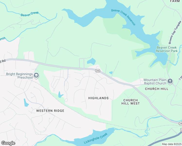 map of restaurants, bars, coffee shops, grocery stores, and more near 3115 Morewood Lane in Charlottesville