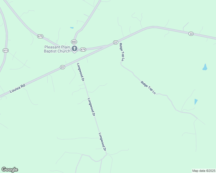 map of restaurants, bars, coffee shops, grocery stores, and more near 193 Jenkins Drive in Gordonsville