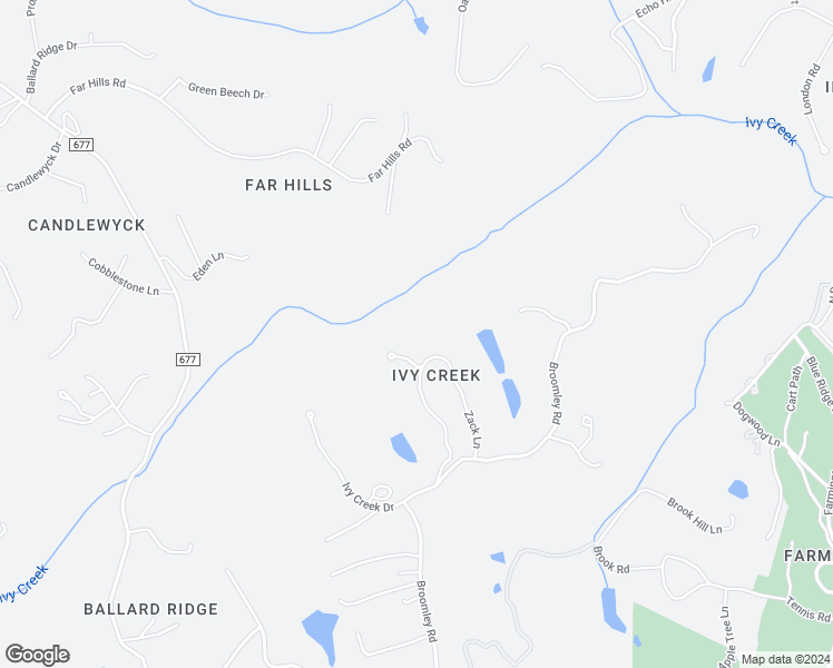 map of restaurants, bars, coffee shops, grocery stores, and more near 1220 Zack Lane in Charlottesville