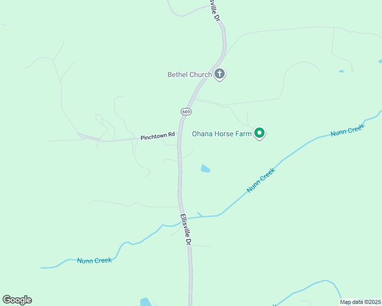 map of restaurants, bars, coffee shops, grocery stores, and more near 2724 Ellisville Drive in Louisa