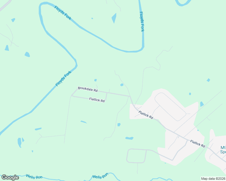 map of restaurants, bars, coffee shops, grocery stores, and more near 4390 Flatlick Road in Mount Washington