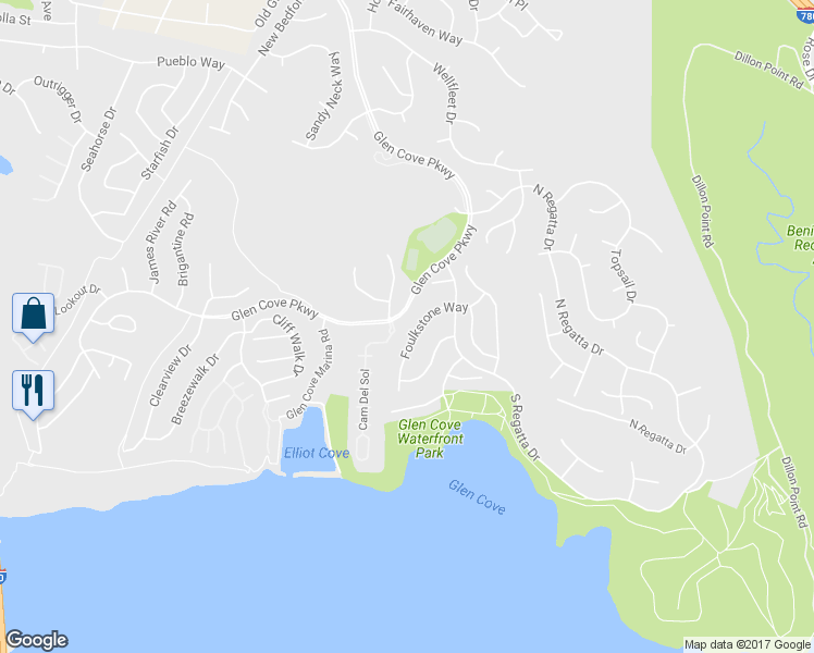 map of restaurants, bars, coffee shops, grocery stores, and more near 206 Antigua Way in Vallejo