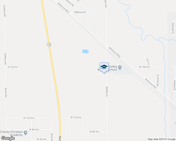 map of restaurants, bars, coffee shops, grocery stores, and more near 3201 West 17th Avenue in Hutchinson
