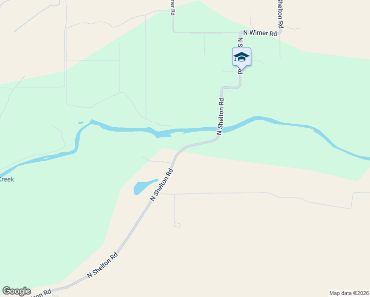 map of restaurants, bars, coffee shops, grocery stores, and more near 9898 North Shelton Road in Linden