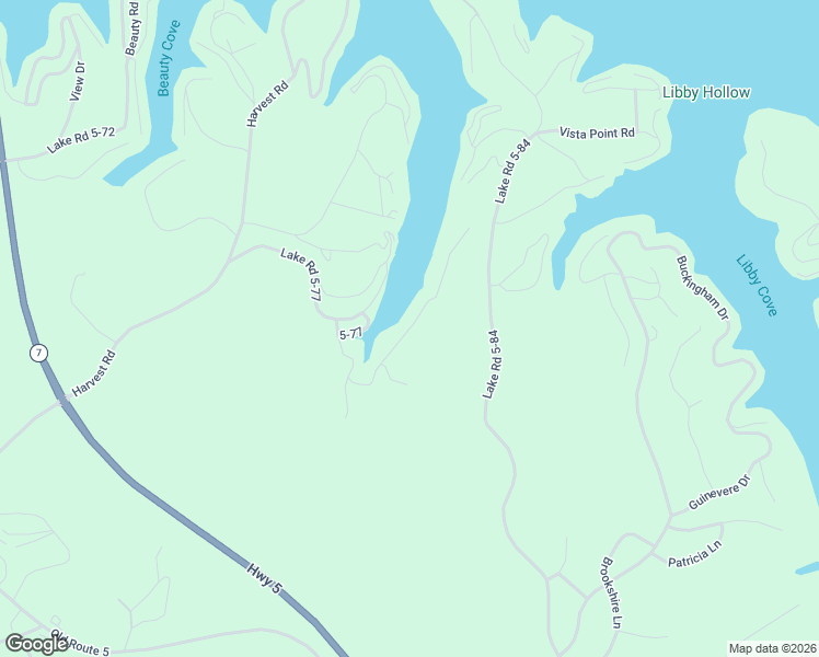 map of restaurants, bars, coffee shops, grocery stores, and more near Anthony Cove Road in Camdenton