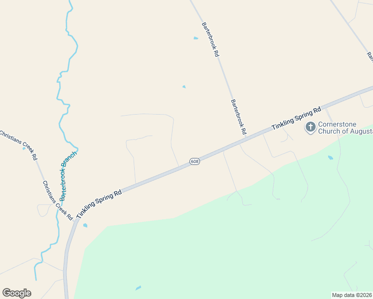 map of restaurants, bars, coffee shops, grocery stores, and more near 127 Estate Lane in Staunton