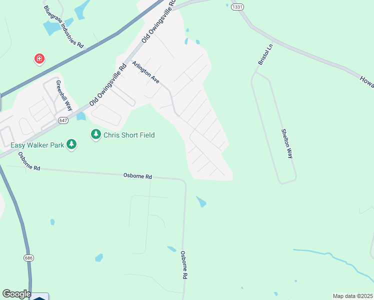 map of restaurants, bars, coffee shops, grocery stores, and more near 612 Amy Branch Drive in Mount Sterling