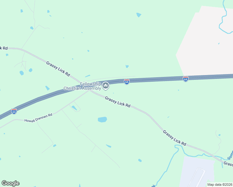 map of restaurants, bars, coffee shops, grocery stores, and more near 2479 Grassy Lick Road in Mount Sterling