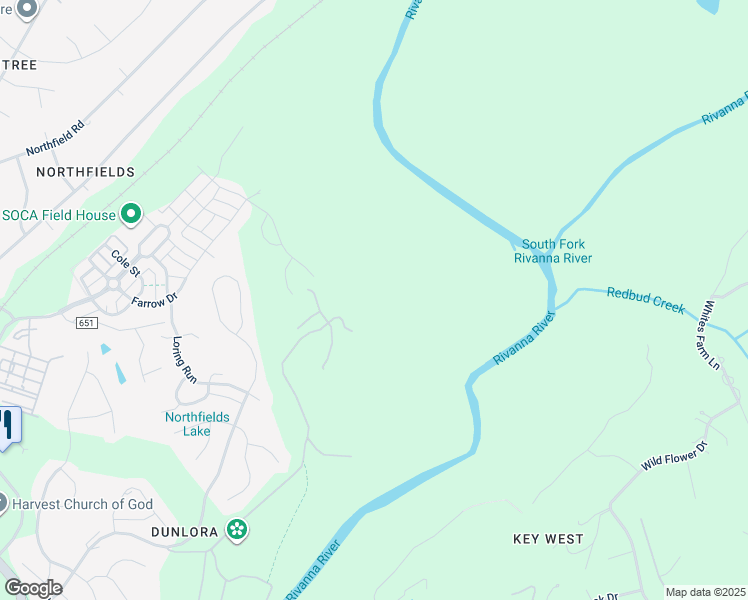 map of restaurants, bars, coffee shops, grocery stores, and more near in Charlottesville